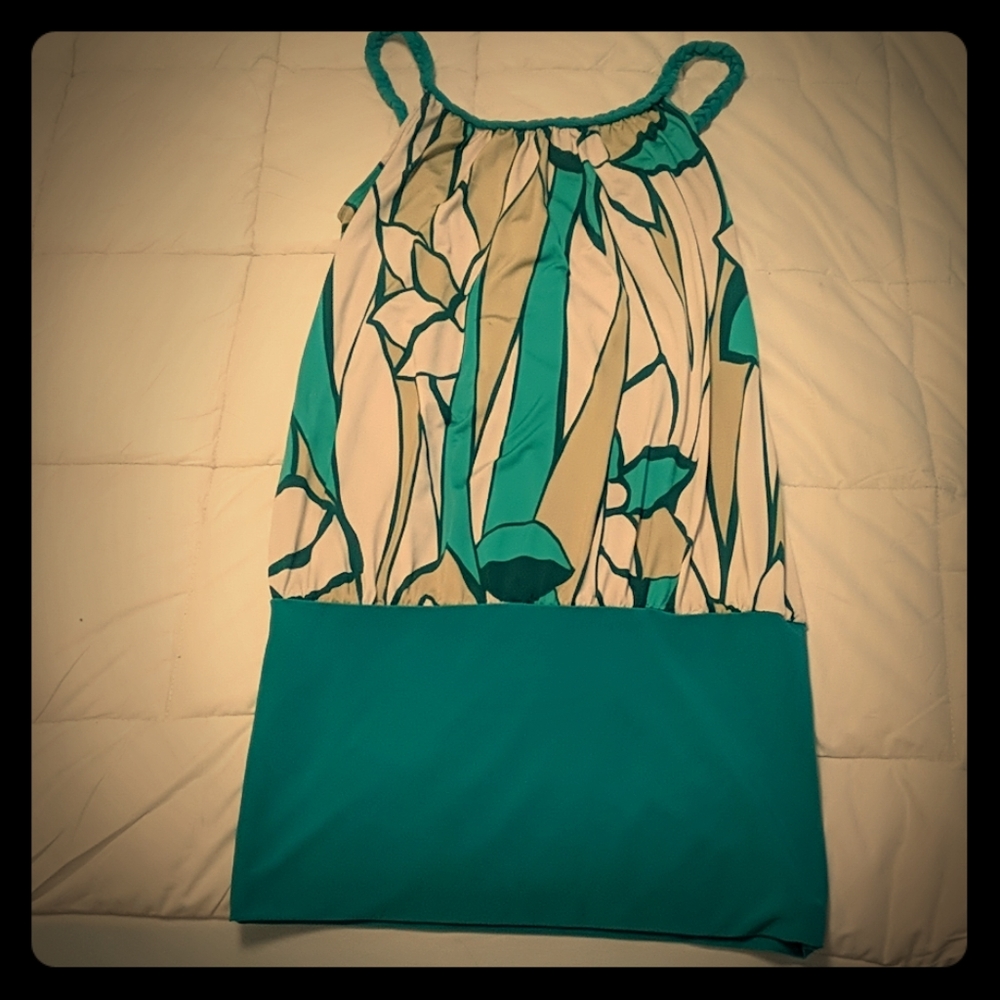 Braided tank top dress